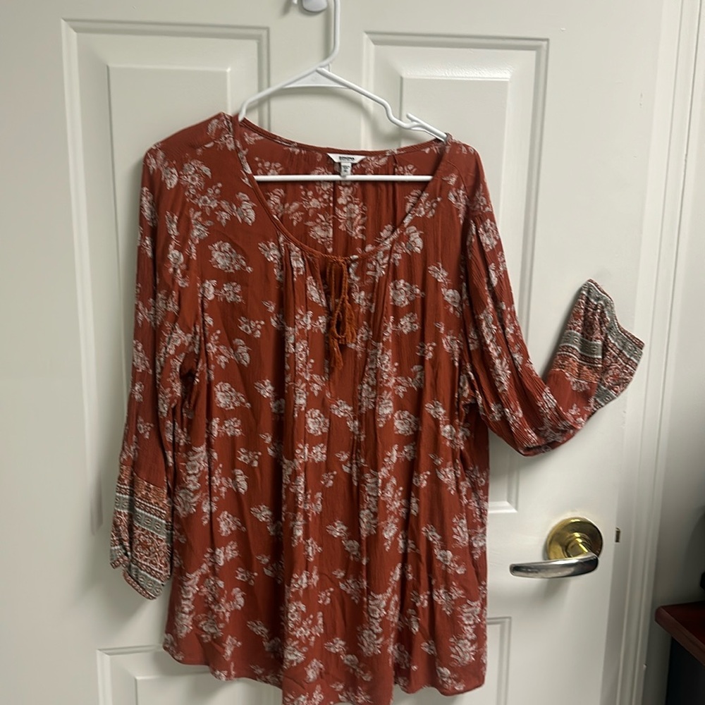 Long sleeve blouse